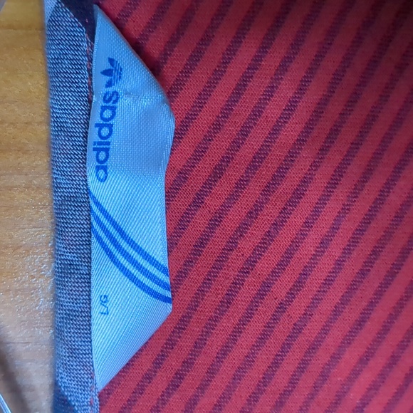 Vintage ADIDAS* 100% cotton button front short sleeve dress/shirt, side ties 2pk - Picture 11 of 16